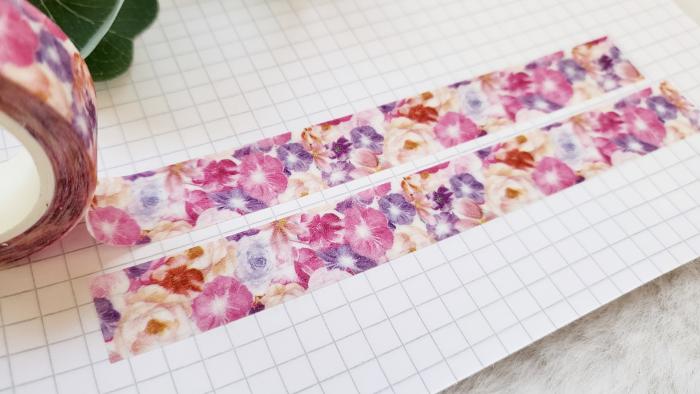 Washi Tape Rosa Blumen